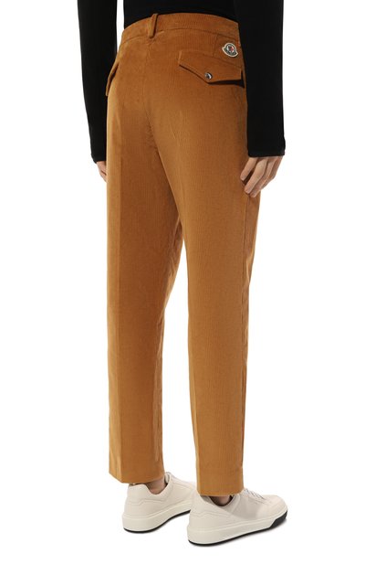 Вельветовые брюки MONCLER коричневого цвета по цене 59500 руб., арт. 2A000-39-899S6, фото 4 Вельветовые брюки MONCLER, арт. 2A000-39-899S6, фото 4