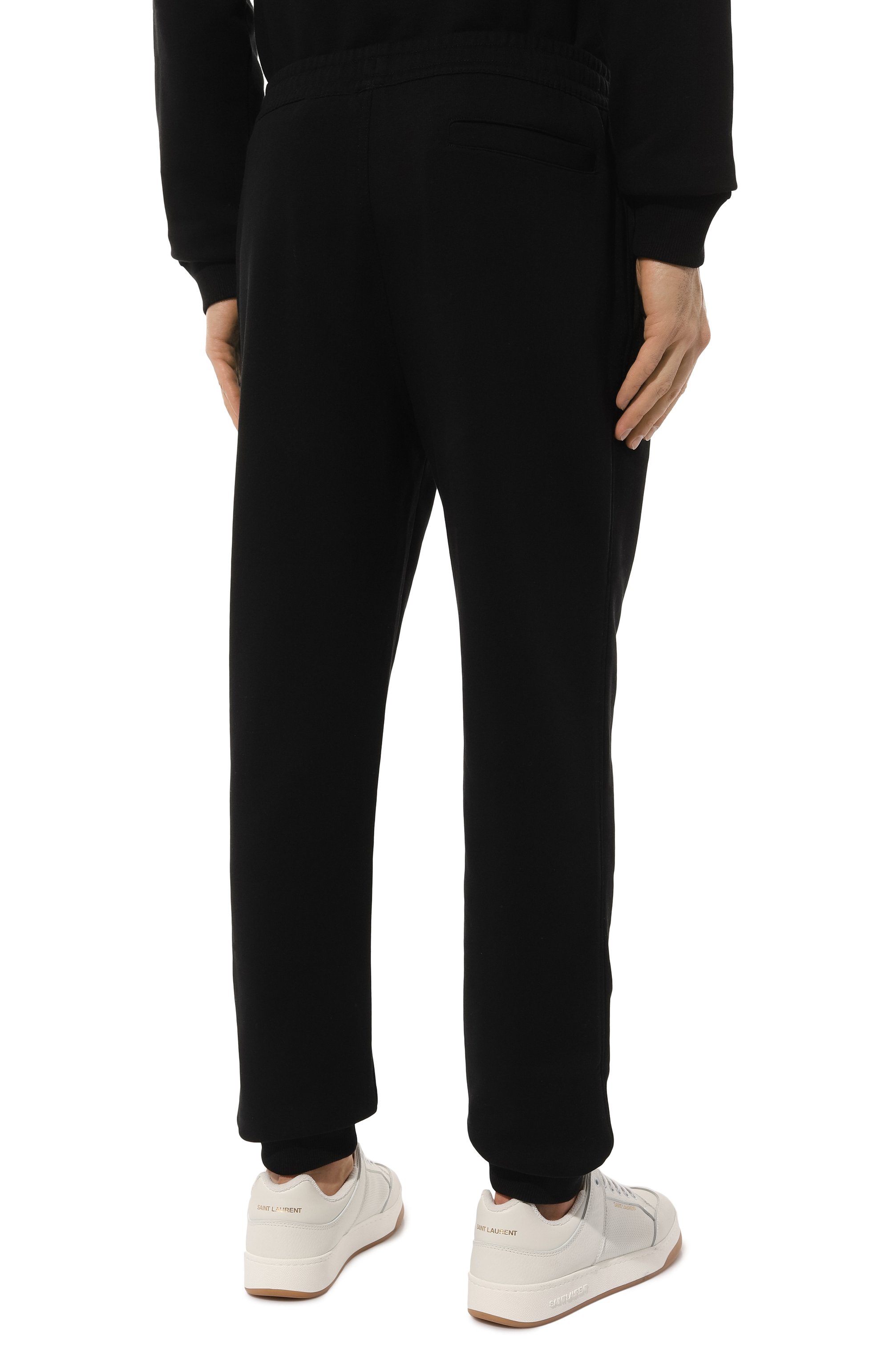 Хлопковые джоггеры BURBERRY, арт. 8096360, фото 4