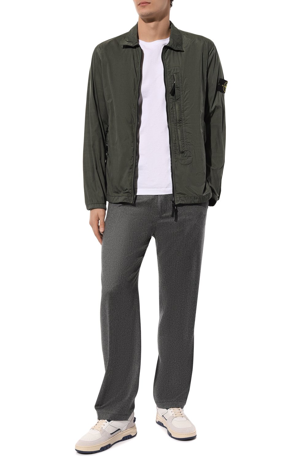 Куртка STONE ISLAND темно-зеленого цвета по цене 66050 руб., арт. 731510123, фото 2 Куртка STONE ISLAND, арт. 731510123, фото 2