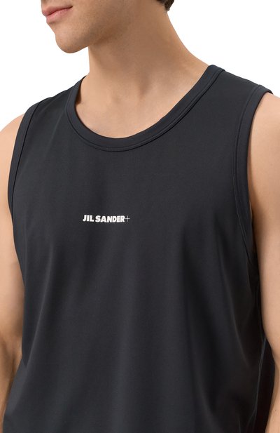 Майка JIL SANDER черного цвета по цене 34300 руб., арт. J47NC0111/J20033, фото 5 Майка JIL SANDER, арт. J47NC0111/J20033, фото 5