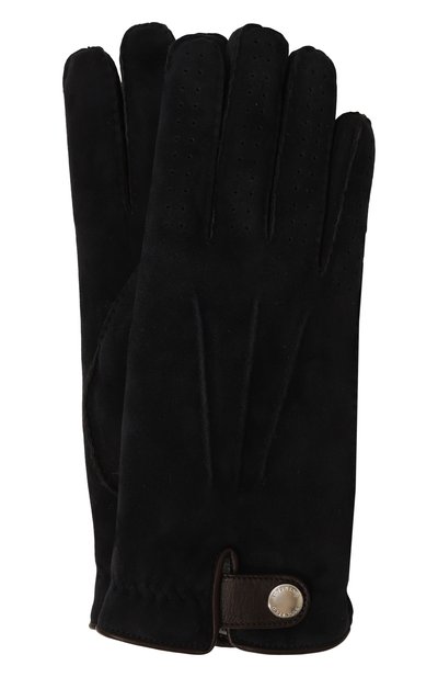 Мужские замшевые перчатки BRUNELLO CUCINELLI, арт. MPMLV93608
