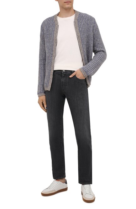 Мужской кардиган из кашемира и шерсти альпака GIORGIO ARMANI, арт. 6KSB03/SM21Z