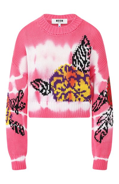 Женский хлопковый пуловер MSGM, арт. 2642MDM245 195471