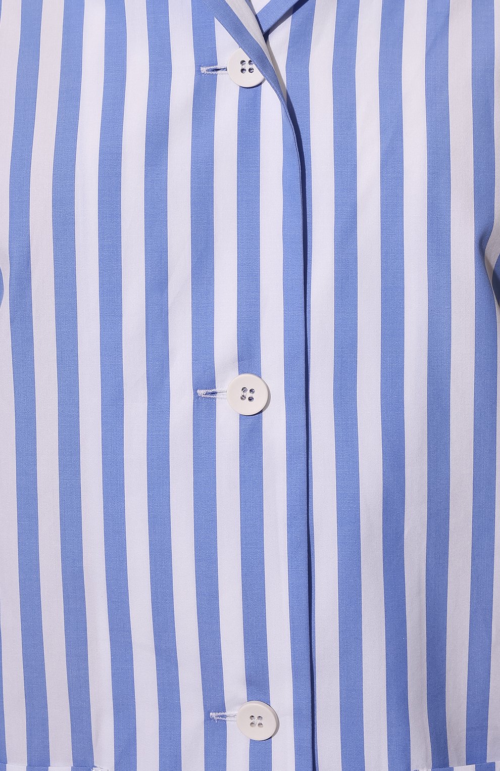 Хлопковая пижама WEEKEND MAX MARA голубого цвета по цене 47330 руб., арт. GERALD 31110126-SASIA 31310126, фото 7 Хлопковая пижама WEEKEND MAX MARA, арт. GERALD 31110126-SASIA 31310126, фото 7