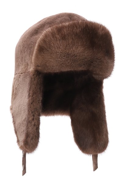 Мужская шапка-ушанка майкл из меха норки FURLAND, арт. 0201400100083600000