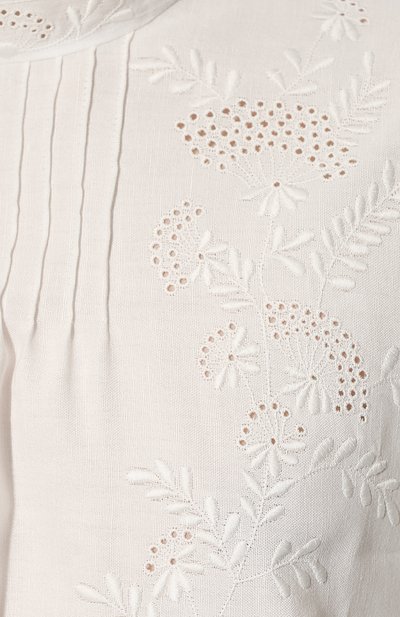 Платье из хлопка и льна CELINE, арт. 2R84C465P, фото 5