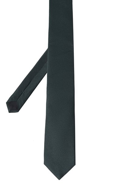 Шелковый галстук CORNELIANI зеленого цвета по цене 23350 руб., арт. 93U302-9320315, фото 3 Шелковый галстук CORNELIANI, арт. 93U302-9320315, фото 3