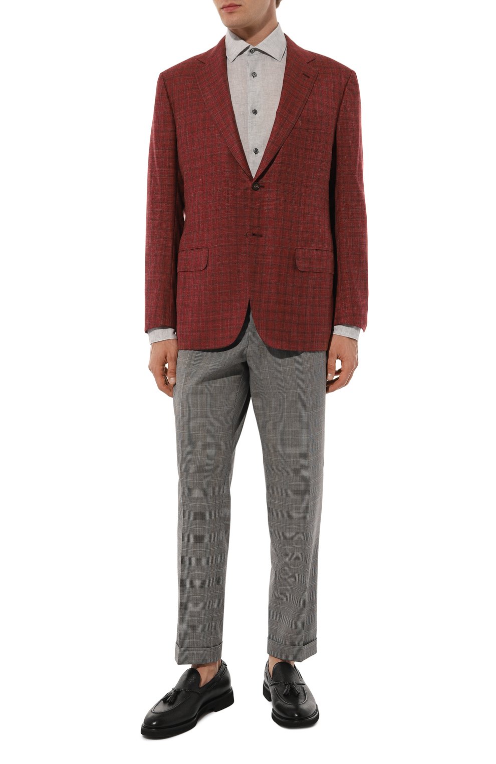 Льняная рубашка ZEGNA, арт. UDX38A7/SRF5, фото 2