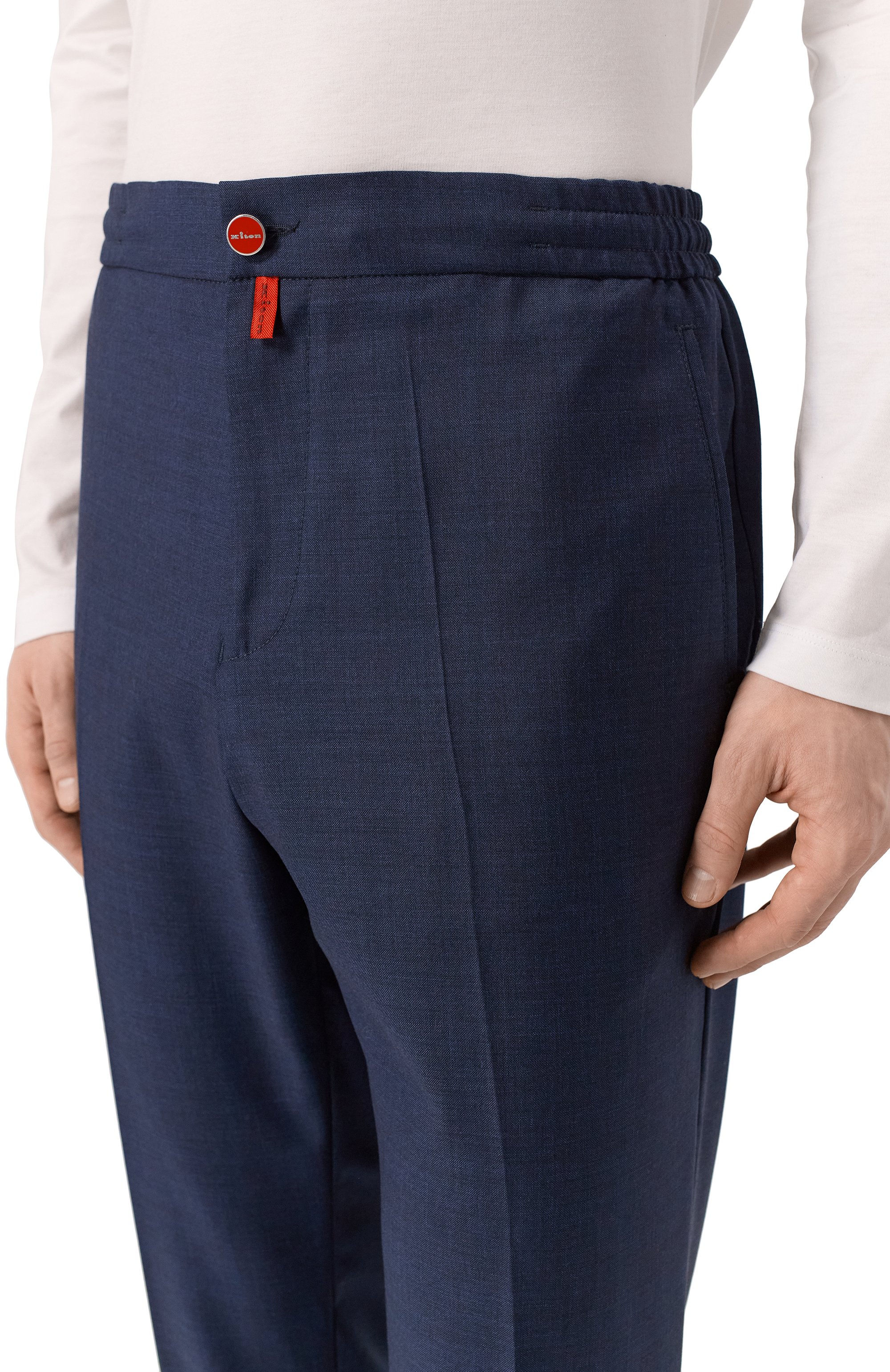 Шерстяные брюки KITON, арт. UPLACRK0123G04, фото 5