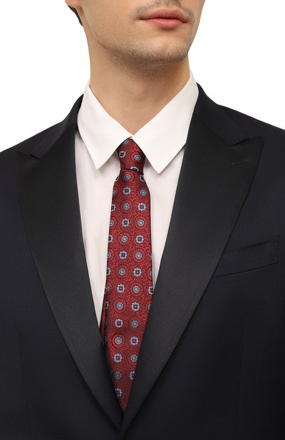 Шелковый галстук CANALI, арт. 18/HJ03785, фото 2