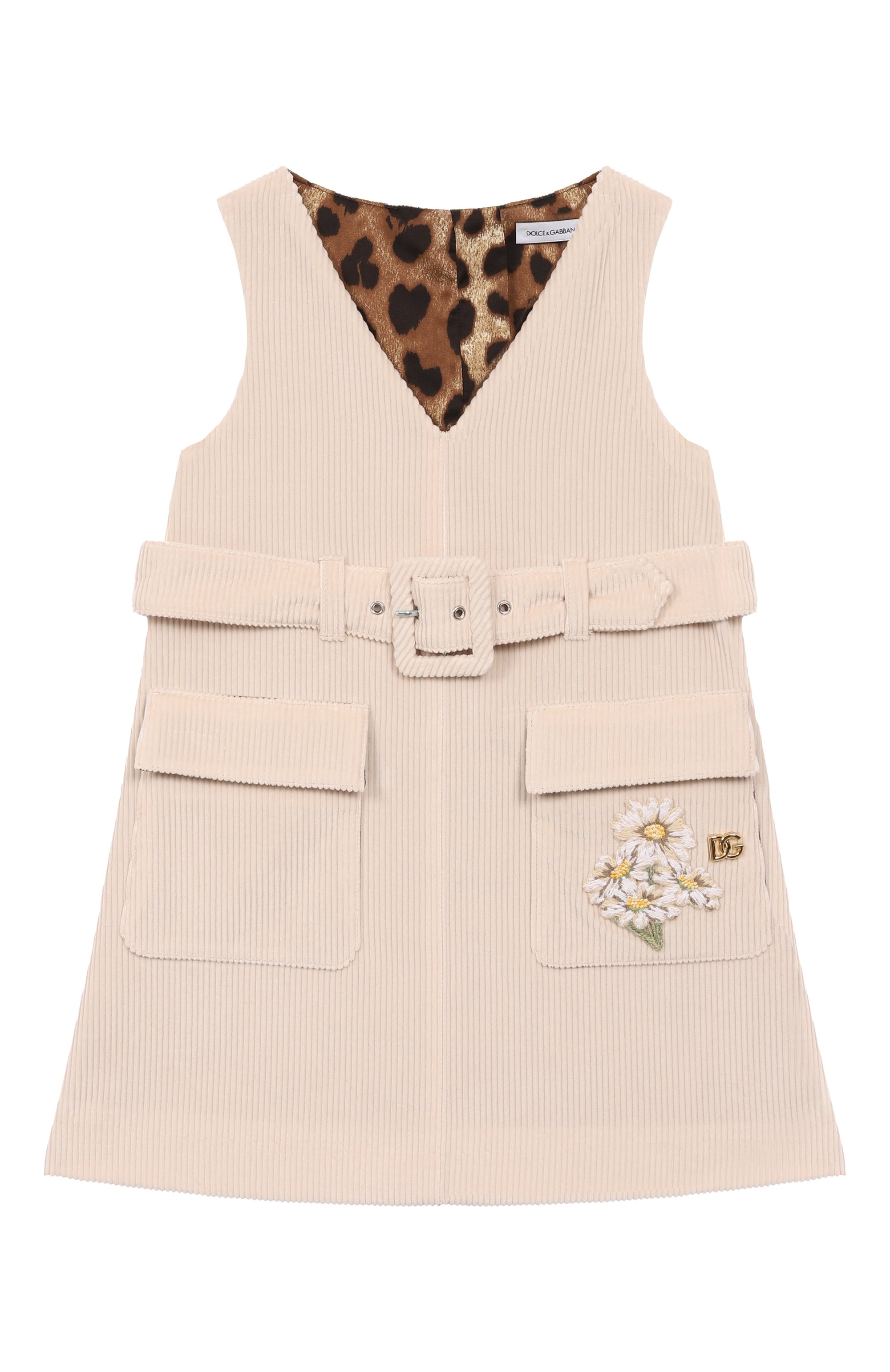 Вельветовый сарафан DOLCE & GABBANA, арт. L54DK1/FUVB2/2-6, фото 1