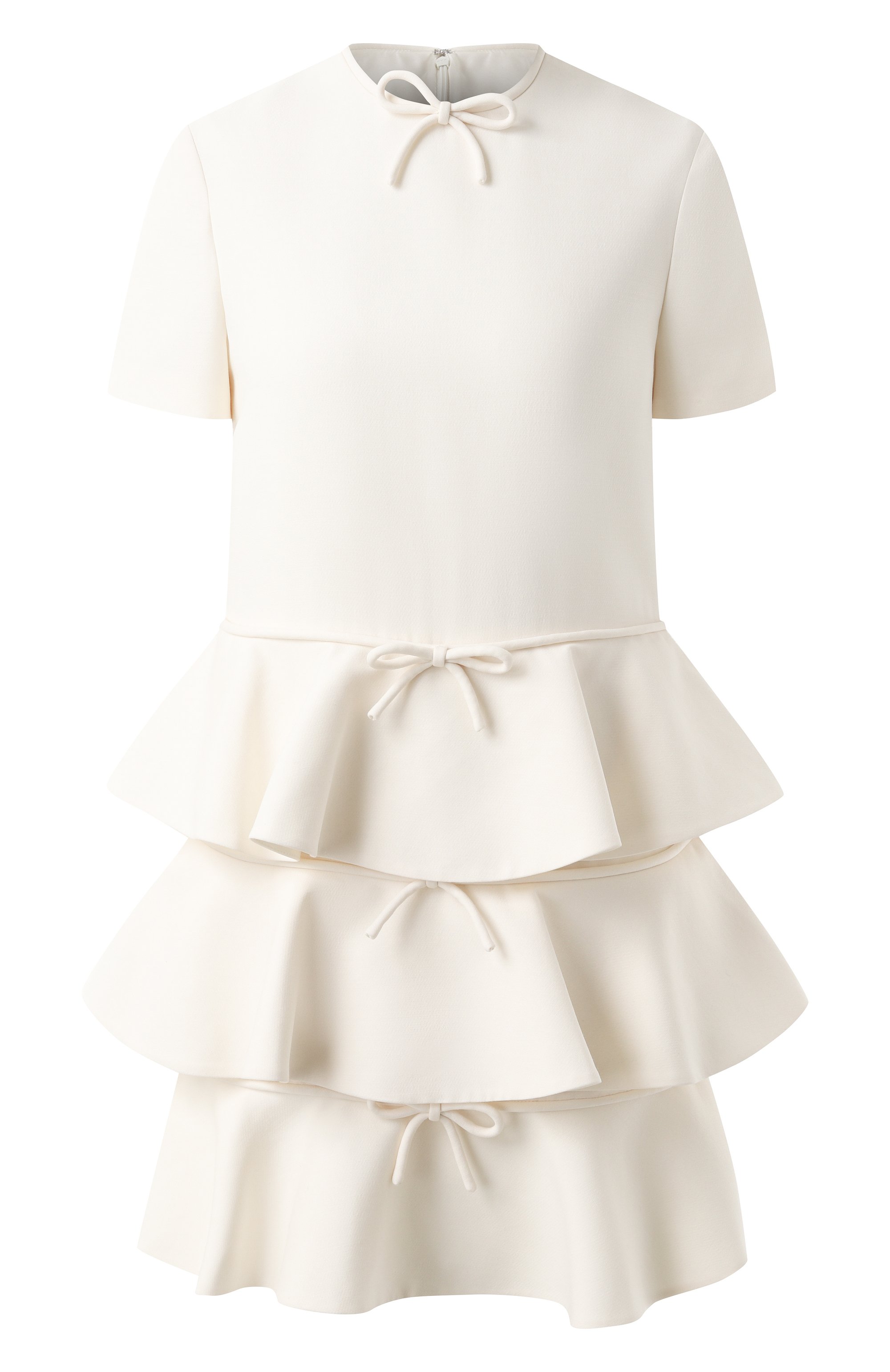 Платье из шерсти и шелка VALENTINO, арт. 5B3VA9J01CF, фото 1