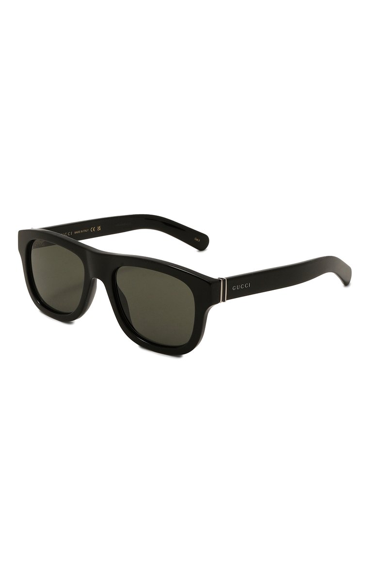 Мужские солнцезащитные очки GUCCI черного цвета, арт. GG1509S 001 | Фото 1 (Региональные ограничения белый список (Axapta Mercury): Не проставлено; Нос: Не проставлено; Кросс-КТ: С/з-мужское; Тип очков: С/з; Материал: Пластик; Оптика Гендер: оптика-мужское; Очки форма: Квадратные)