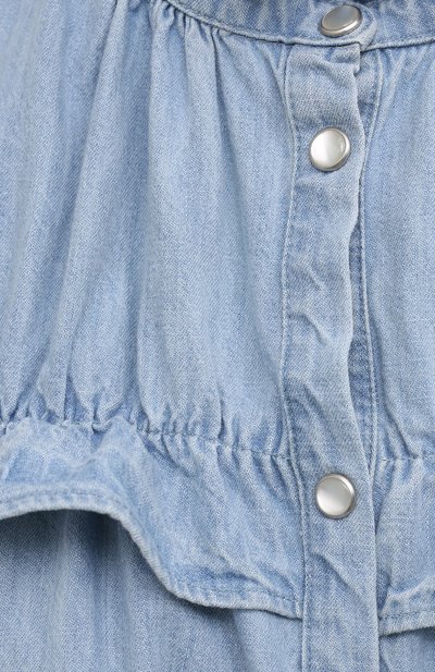 Джинсовая рубашка ISABEL MARANT ETOILE, арт. CH0617-21P023H/IDETY, фото 5