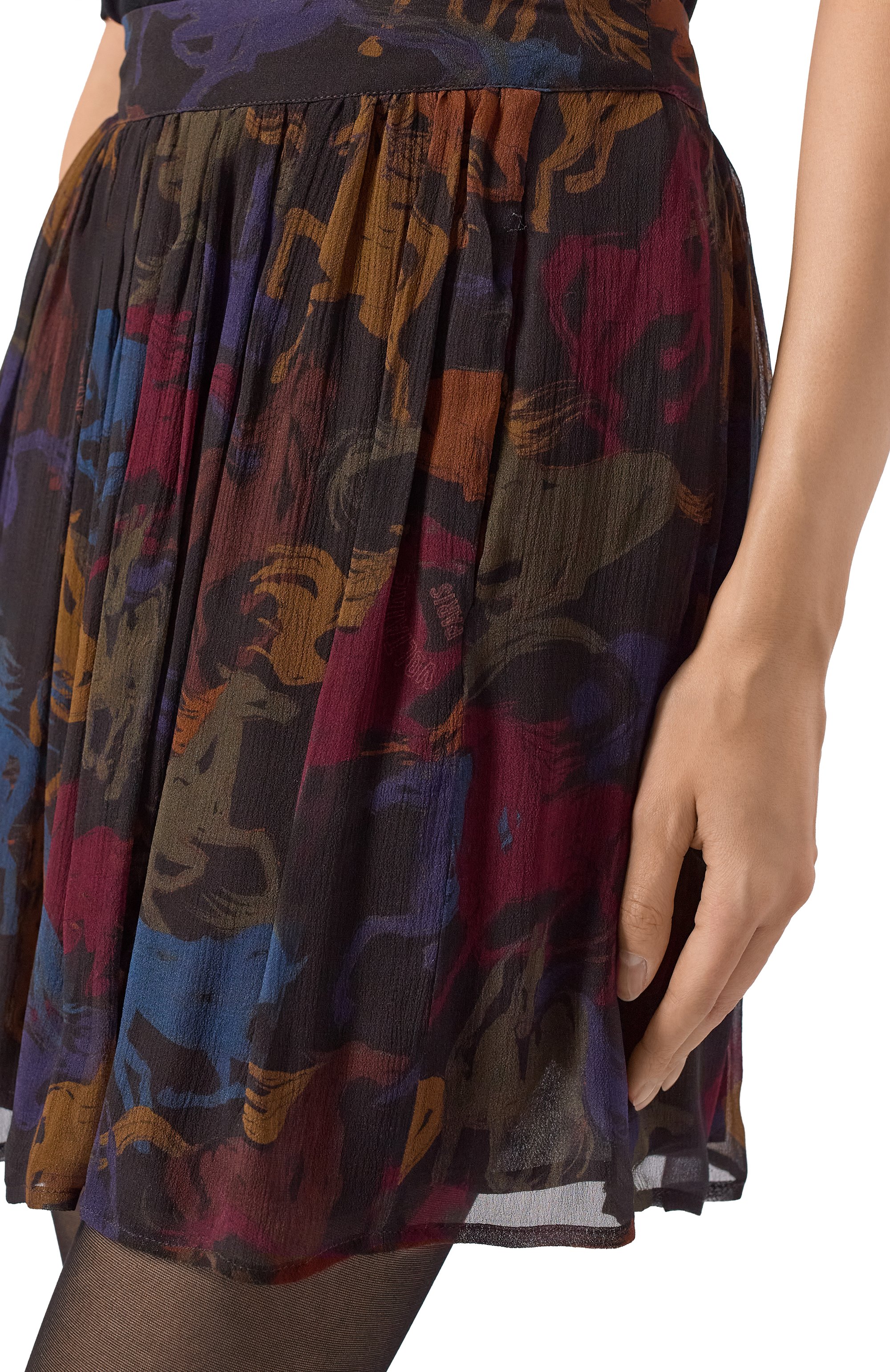 Юбка из вискозы ZADIG AND VOLTAIRE, арт. WWSK01623, фото 5