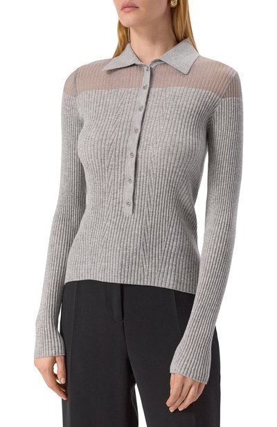 Поло из шерсти и кашемира PINKO, арт. 105016/A2E7, фото 3