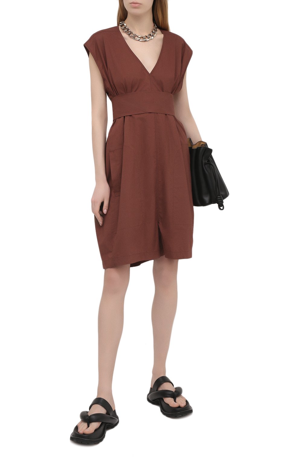 Хлопковый комбинезон RICK OWENS, арт. RP21S3535/P, фото 2