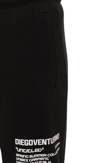 Хлопковые джоггеры DIEGO VENTURINO, арт. D3S4PNTBASIC2, фото 5