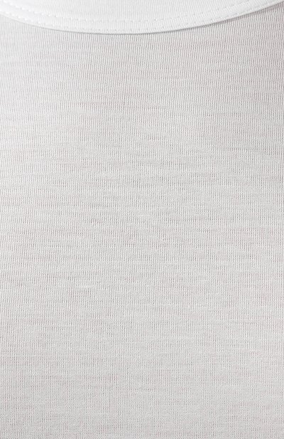 Хлопковая майка с круглым вырезом ZEGNA, арт. N2D000030, фото 5