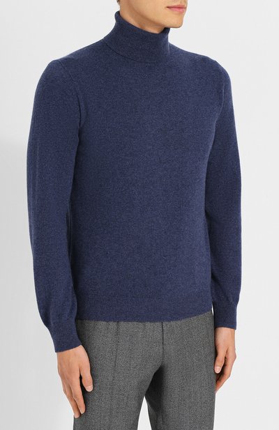 Однотонная кашемировая водолазка CORNELIANI, арт. 00M531-0025185/00, фото 3