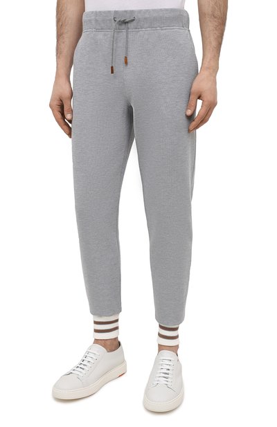 Хлопковые джоггеры ELEVENTY PLATINUM, арт. C76PANC01 TES0C166, фото 3