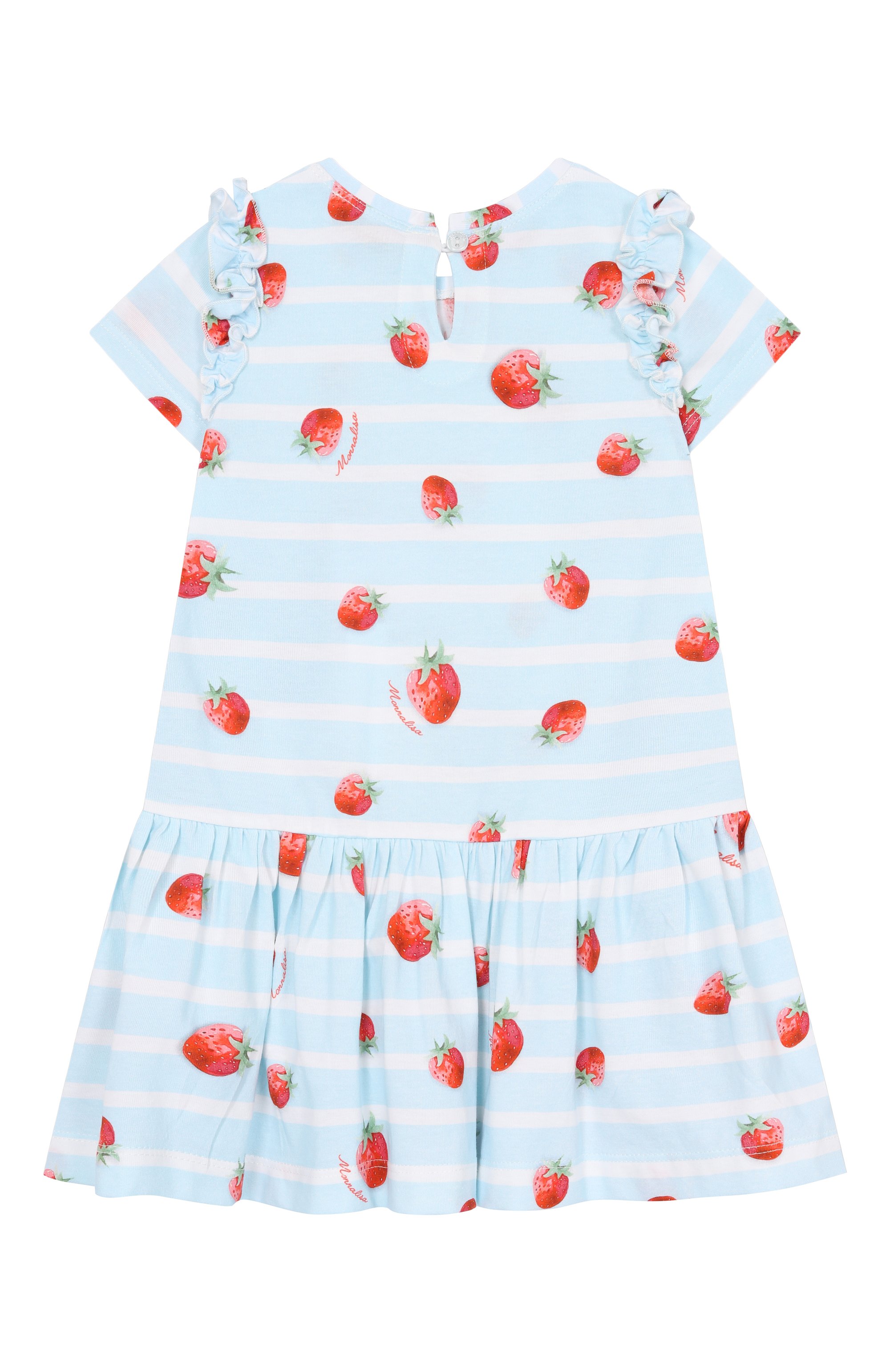 Хлопковое платье MONNALISA, арт. 31G917, фото 2