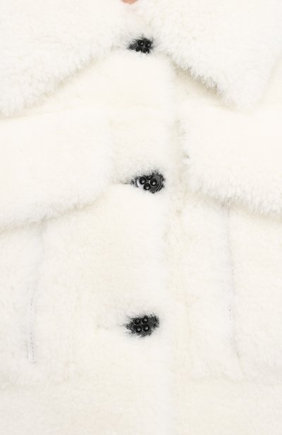 Шуба из овчины DOROTHEE SCHUMACHER белого цвета по цене 165500 руб., арт. 144002/CHARMING S0FTNESS, фото 5 Шуба из овчины DOROTHEE SCHUMACHER, арт. 144002/CHARMING S0FTNESS, фото 5