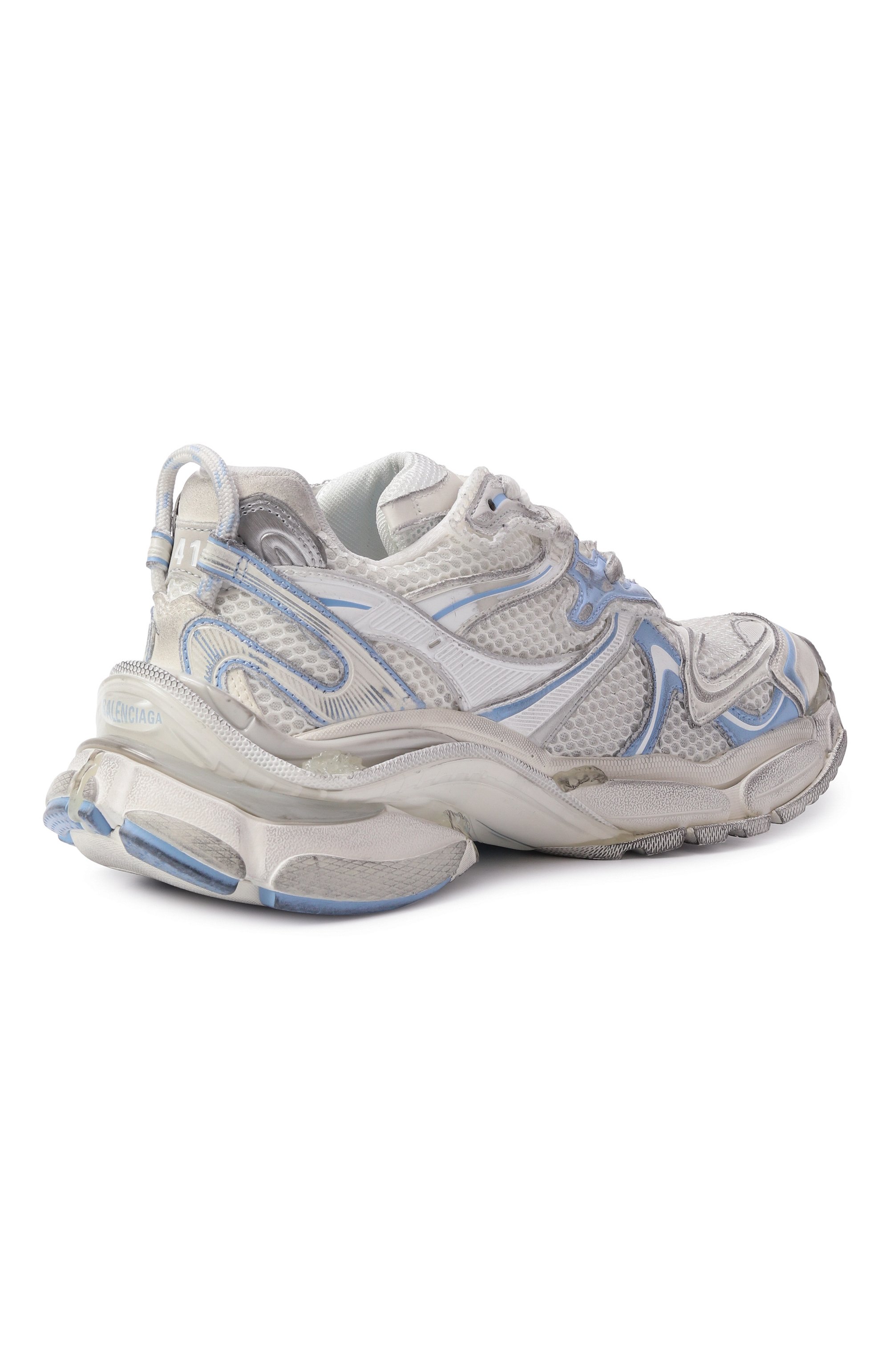 Комбинированные кроссовки runner 2.0 BALENCIAGA, арт. 779064/W3RXP, фото 5