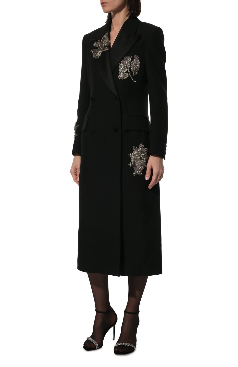 Шерстяное пальто ALEXANDER MCQUEEN, арт. 677570/QJACM, фото 3