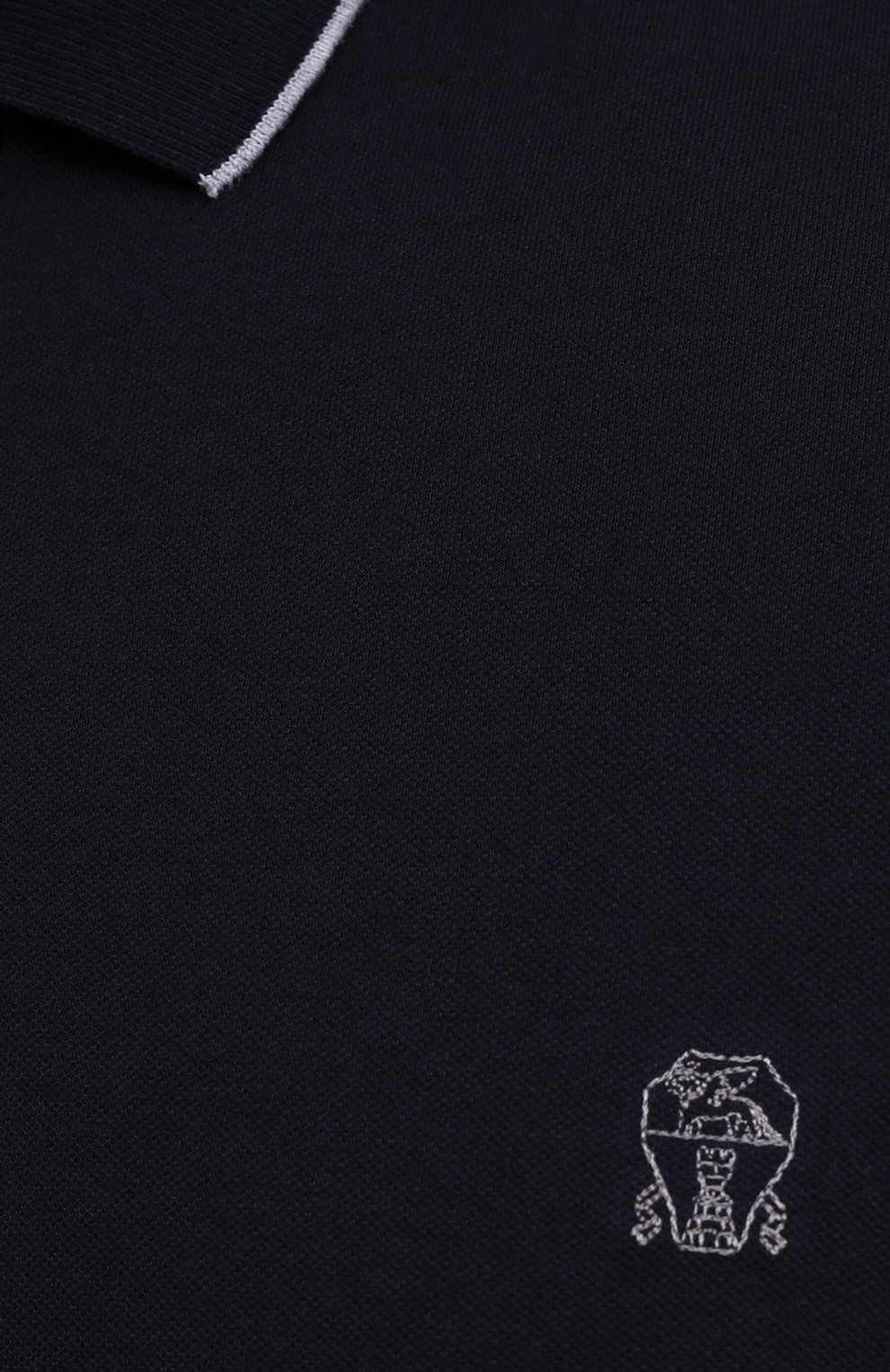 Хлопковое поло BRUNELLO CUCINELLI, арт. M0T739769W, фото 5