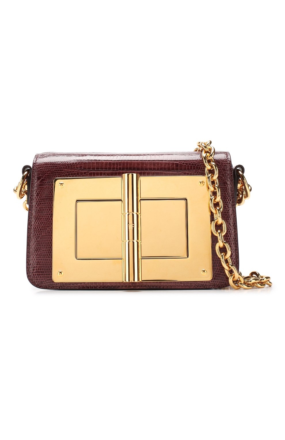 Сумка natalia small из кожи ящерицы TOM FORD, арт. L0825T-ETE001/SMER, фото 6