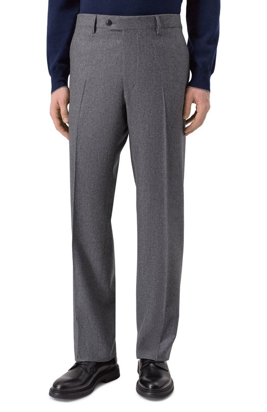 Брюки из шерсти и кашемира MVST M25.1MM.T409/901 Серый  M25.1MM.T409/901 Фото 3