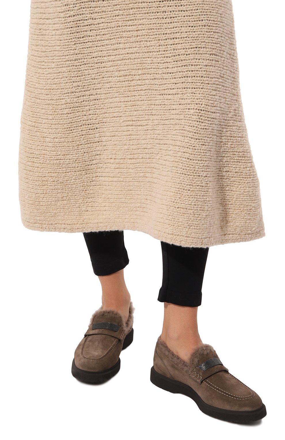 Замшевые лоферы BRUNELLO CUCINELLI, арт. MZSFGB1235, фото 3