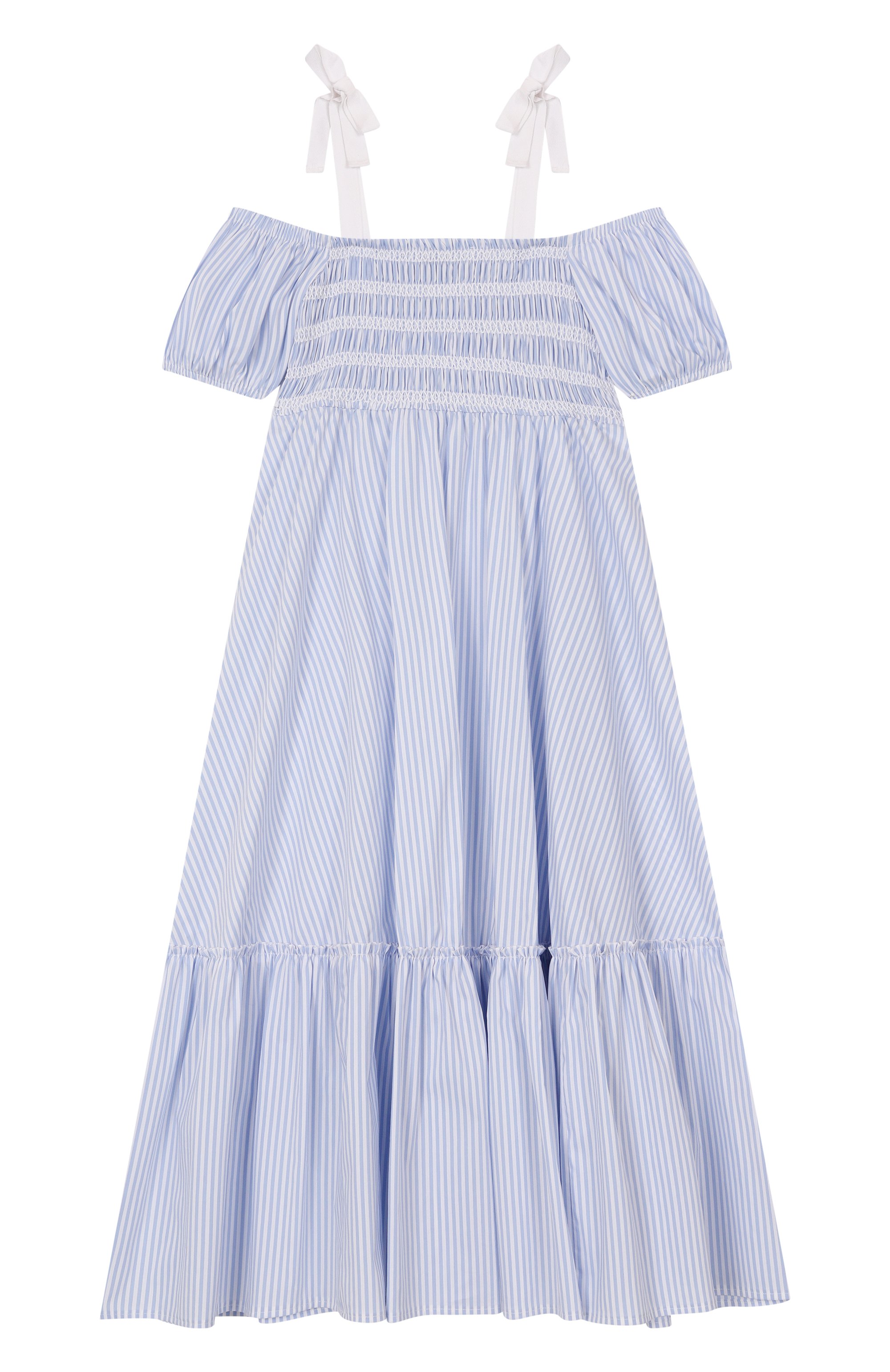 Хлопковый сарафан PHILOSOPHY DI LORENZO SERAFINI KIDS, арт. I1E912NP/5146/12-14, фото 2