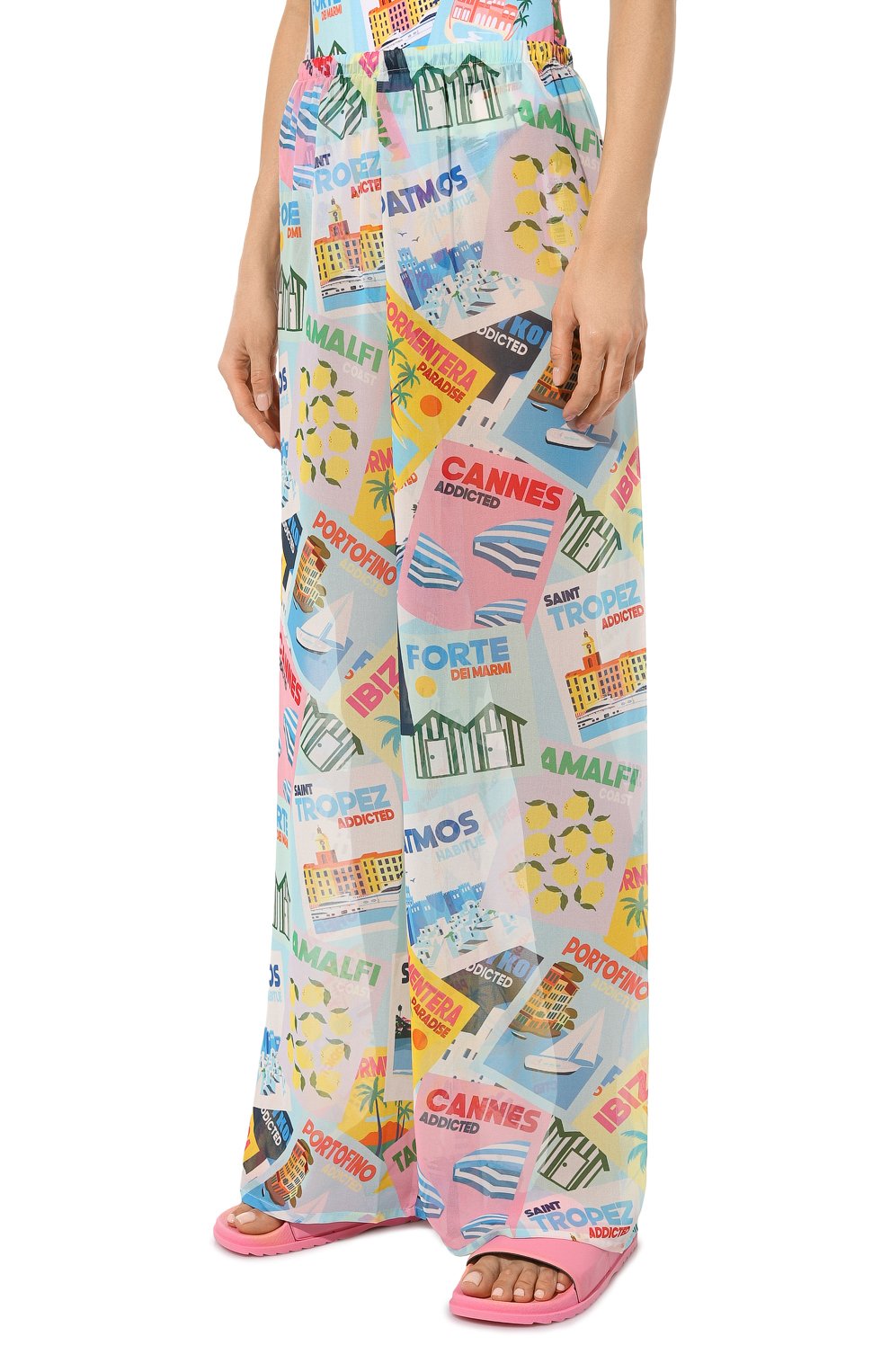 Брюки MC2 SAINT BARTH разноцветного цвета по цене 19950 руб., арт. AMALIA/STBW/04245F, фото 3 Брюки MC2 SAINT BARTH, арт. AMALIA/STBW/04245F, фото 3