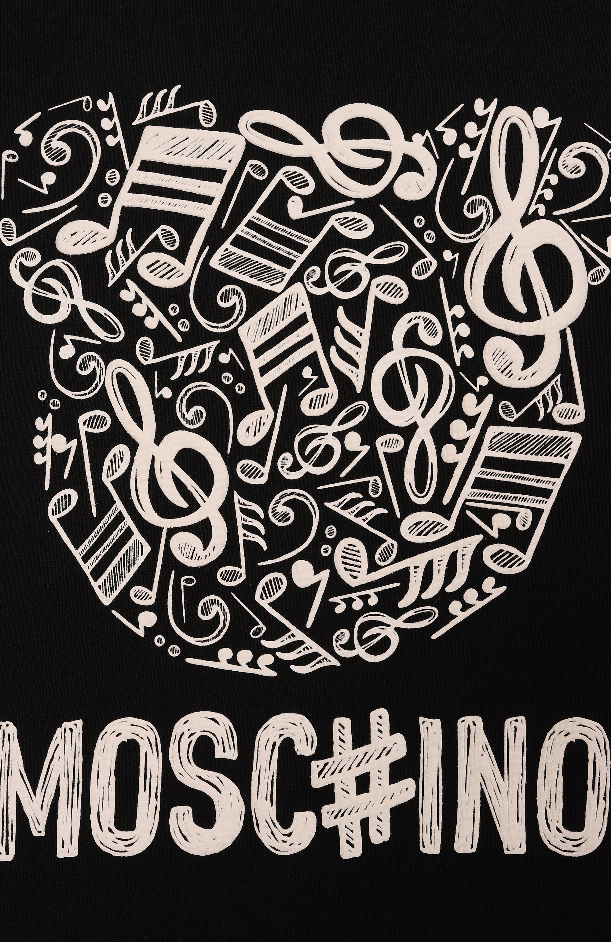 Хлопковая футболка MOSCHINO, арт. HQM05G/LAA10/4-8, фото 3