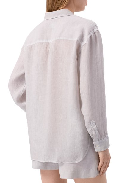 Льняная рубашка 120% LINO, арт. 33ALIW19GE/0000115_001, фото 4