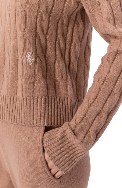 Свитер из кашемира и шерсти SPORTY AND RICH, арт. WS06665302BE02, фото 5