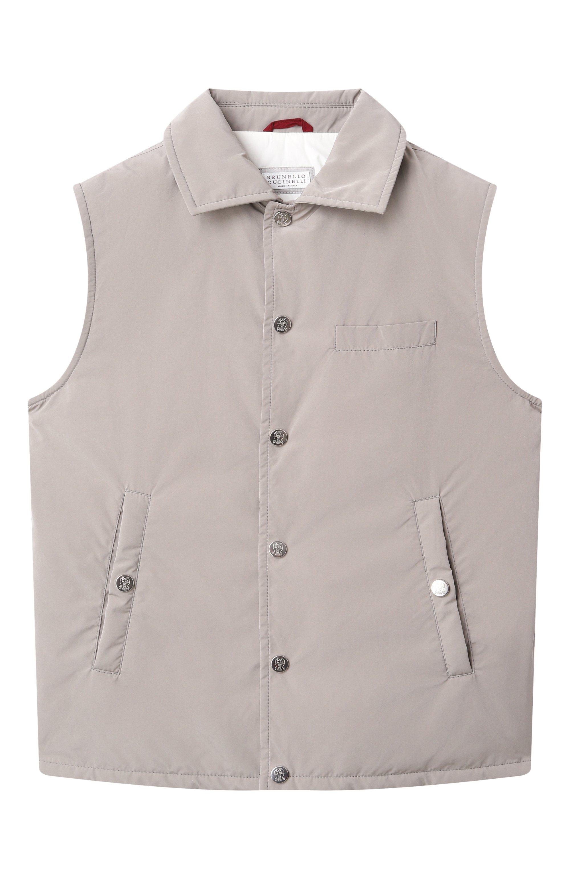 Утепленный жилет BRUNELLO CUCINELLI, арт. BD479J134C, фото 1