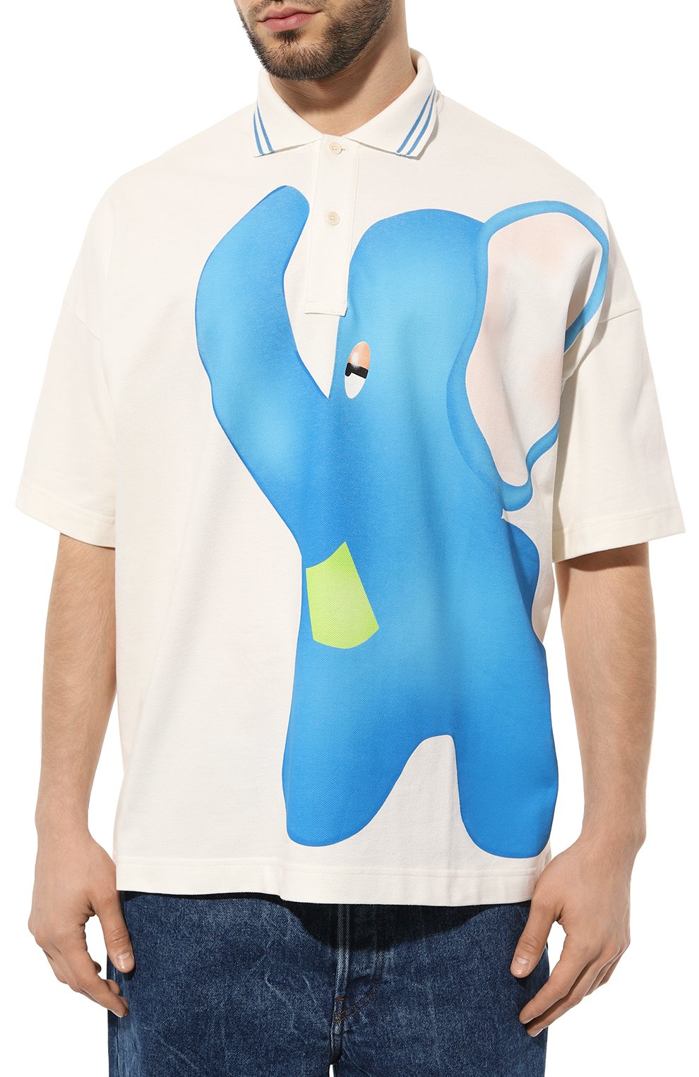 Хлопковое поло JW ANDERSON, арт. J00112PG0960, фото 3