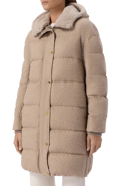 Пуховик из шерсти и шелка MVST, арт. M26.1MW.0C36.1/F187 SALE PEPE, фото 3