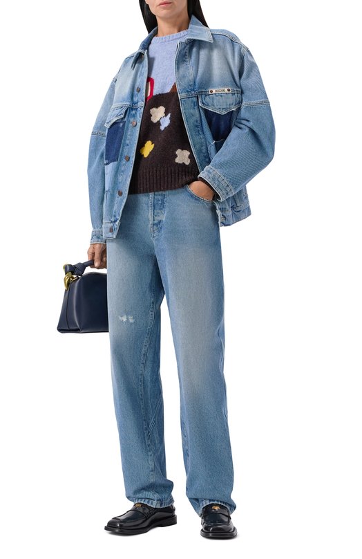 Джинсовая куртка Moschino A0509/5523 Голубой  A0509/5523 Фото 2