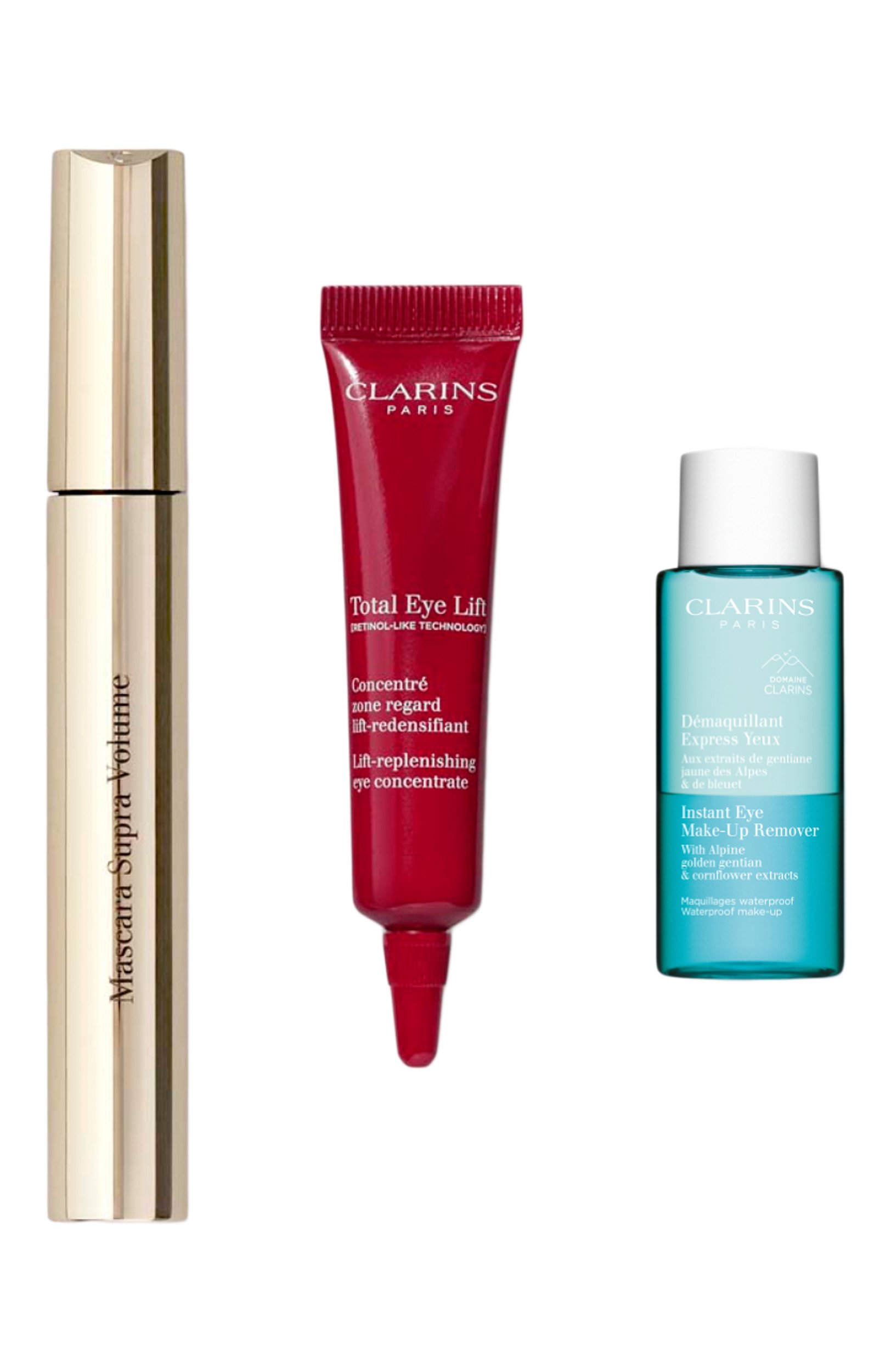 Набор mascara supra volume (8+10+7ml) CLARINS бесцветного цвета по цене 3900 руб., арт. 80129844, фото 2 Набор mascara supra volume (8+10+7ml) CLARINS, арт. 80129844, фото 2