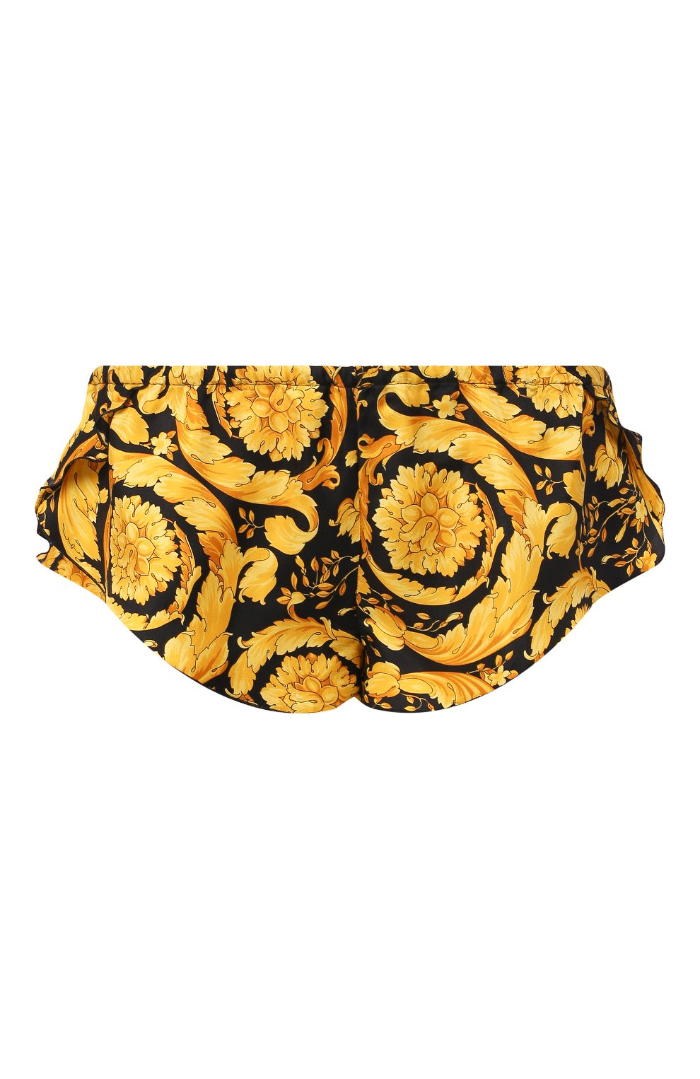 Шелковые шорты VERSACE разноцветного цвета по цене 36600 руб., арт. AUD05061/A232999, фото 1 Шелковые шорты VERSACE, арт. AUD05061/A232999, фото 1