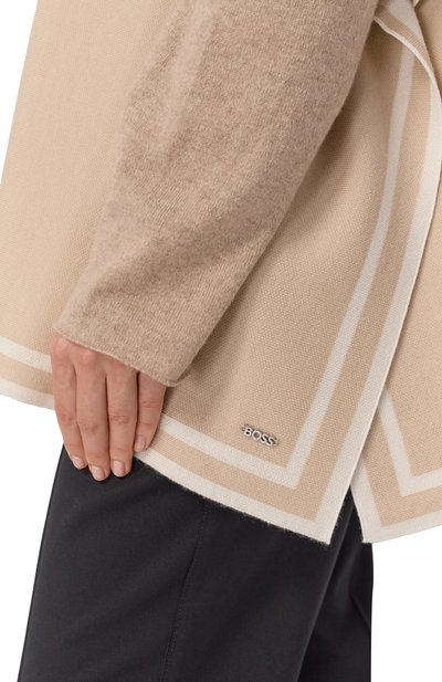 Двустороннее шерстяное пончо BOSS, арт. 50524275, фото 5