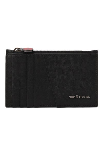 Мужской кожаный футляр для кредитных карт KITON, арт. UPEA009N0122808