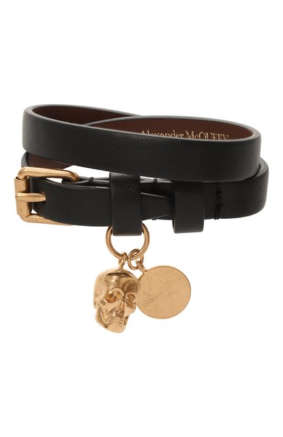 Кожаный браслет ALEXANDER MCQUEEN, арт. 630990/ASD0O, фото 1