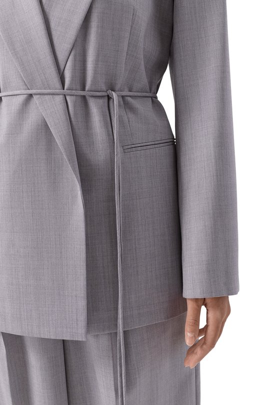 Комбинированный жакет 12 STOREEZ 136463 Серый  136463 Фото 5