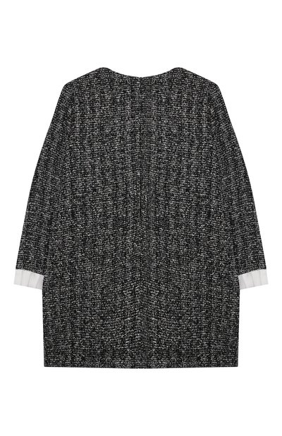 Твидовое платье DESIGNERS CAT черного цвета по цене 36350 руб., арт. 100000K01000955/4A-8A, фото 2 Твидовое платье DESIGNERS CAT, арт. 100000K01000955/4A-8A, фото 2