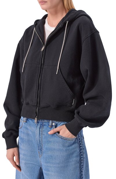 Хлопковая толстовка ALEXANDER WANG, арт. 1CC2262779, фото 3